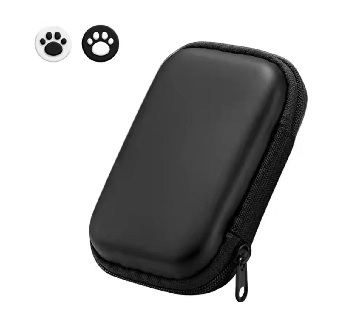 Portable Hard Carrying Case with 2 Joystick Caps Handheld Game Console Carrying Bag - TETCH