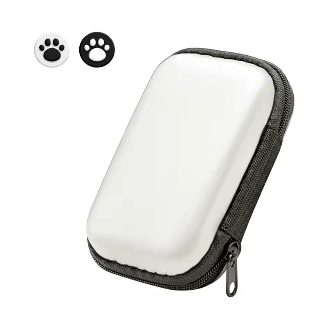 Portable Hard Carrying Case with 2 Joystick Caps Handheld Game Console Carrying Bag - TETCH